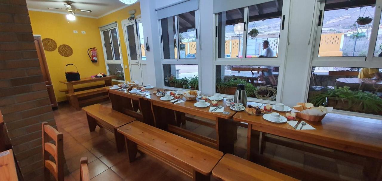 La Hoyilla Hostel - La Aldea San Nicolas ภายนอก รูปภาพ